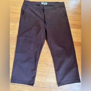 Men's Devium Dark Brown Pants made in USA